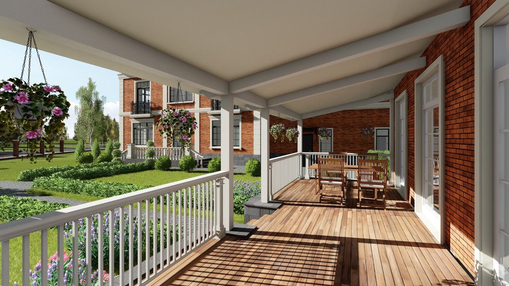 Проект частного дома в Подмосковье