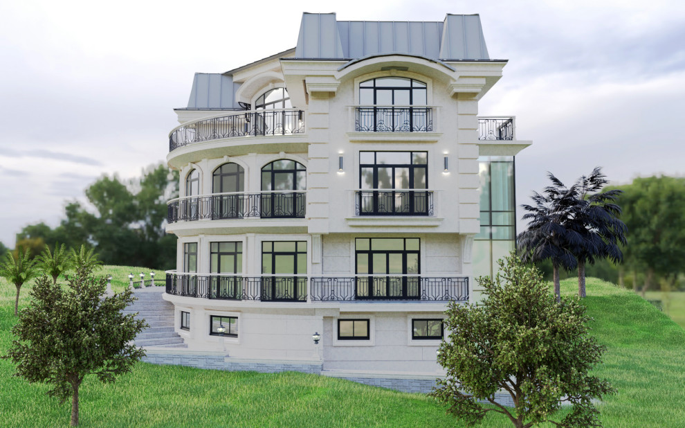 Перестройка дома из 90х