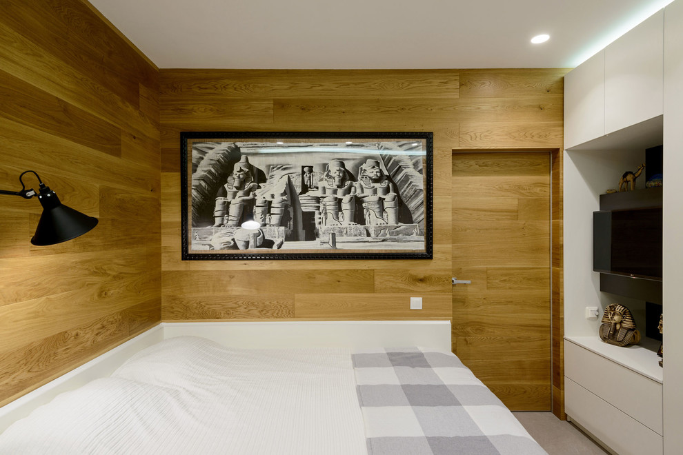 Houzz тур: Камин, мох и граффити в Новосибирске