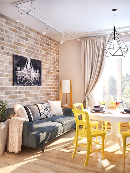 ДИЗАЙН КВАРТИРЫ ДЛЯ ТВОРЧЕСКОЙ СЕМЬИ