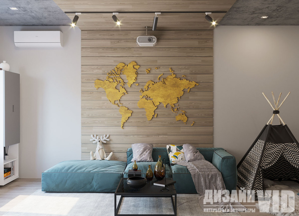 Дизайн-проект двухэтажного дома 400 метров