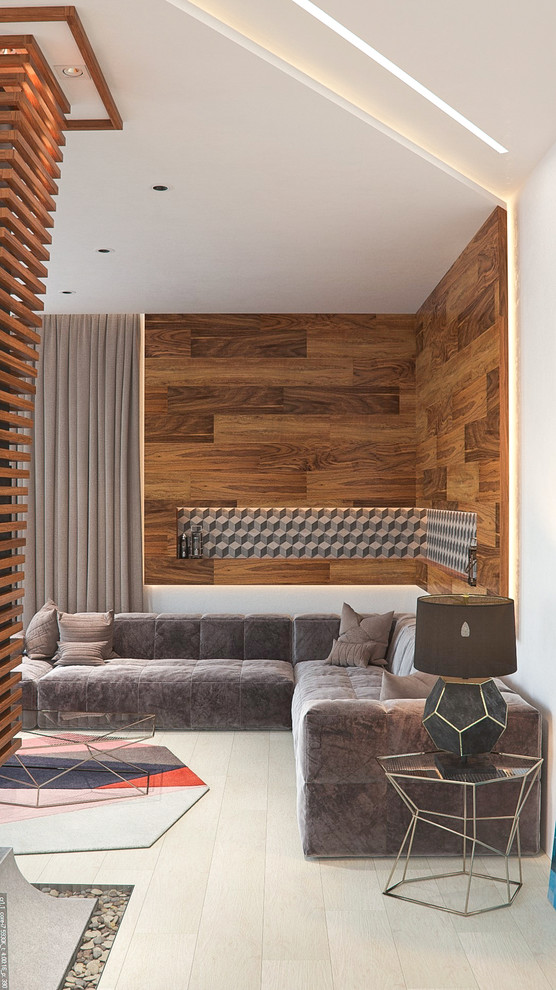 Геометрия пространства в современном доме 437 кв.м