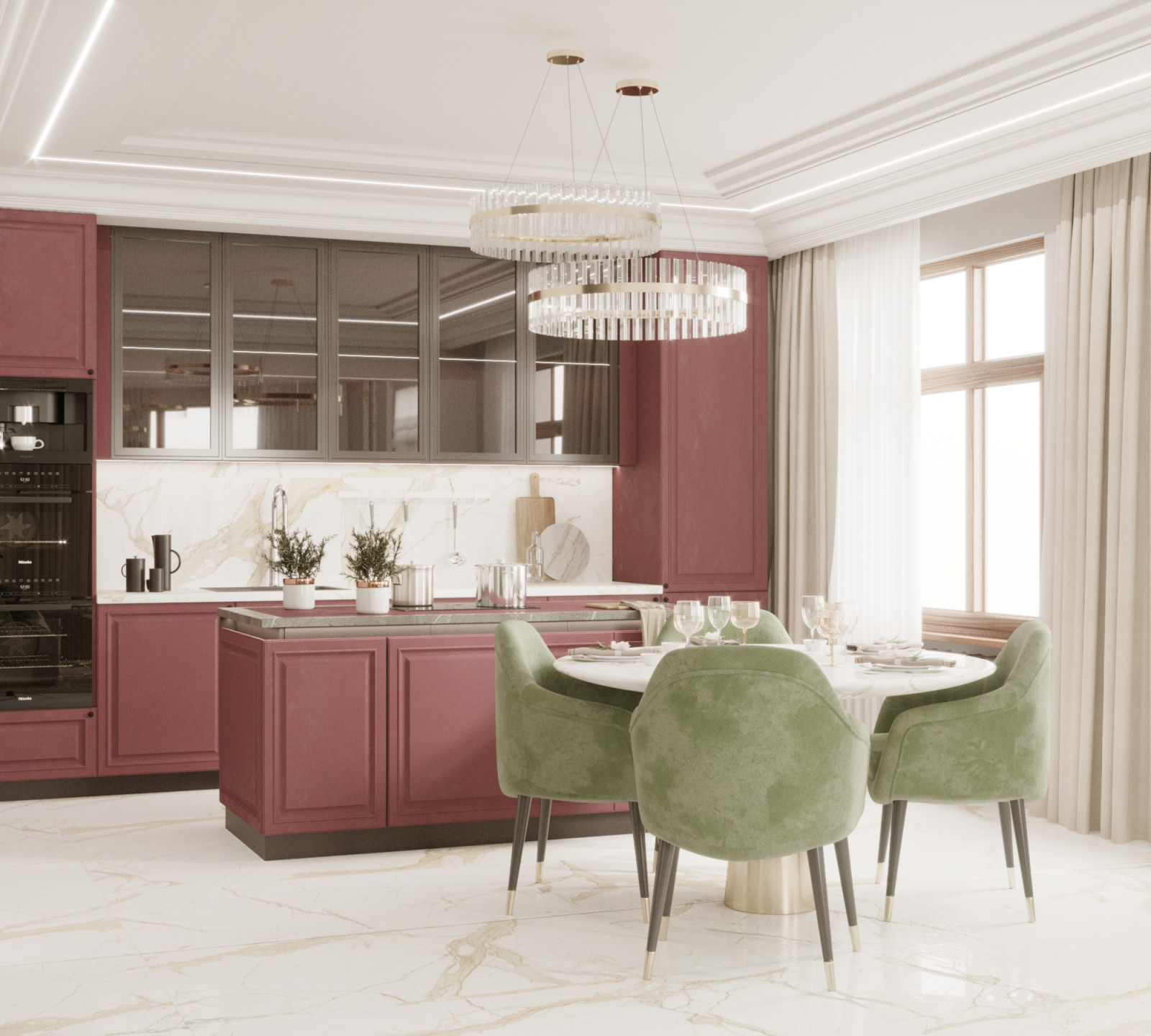 Кухня-гостиная г. Ярославль