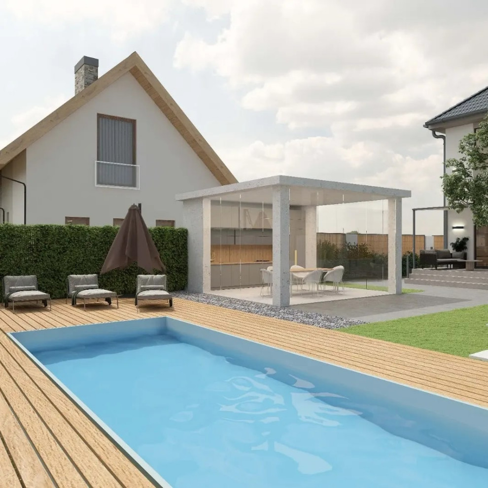 Ре-дизайн фасадов дома 400 руб /кв.м