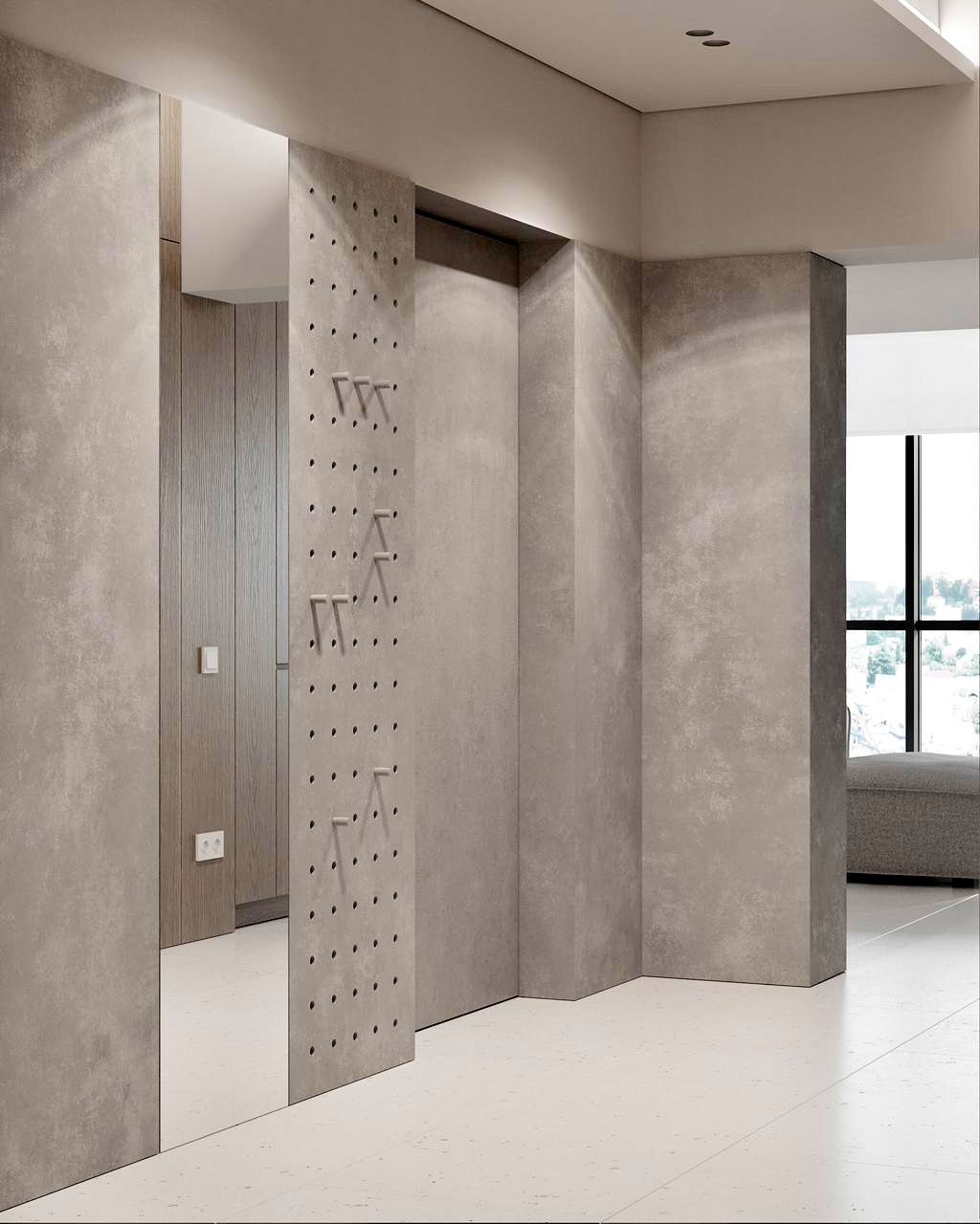 Дизайн-проект интерьера квартиры в центре г.Сочи