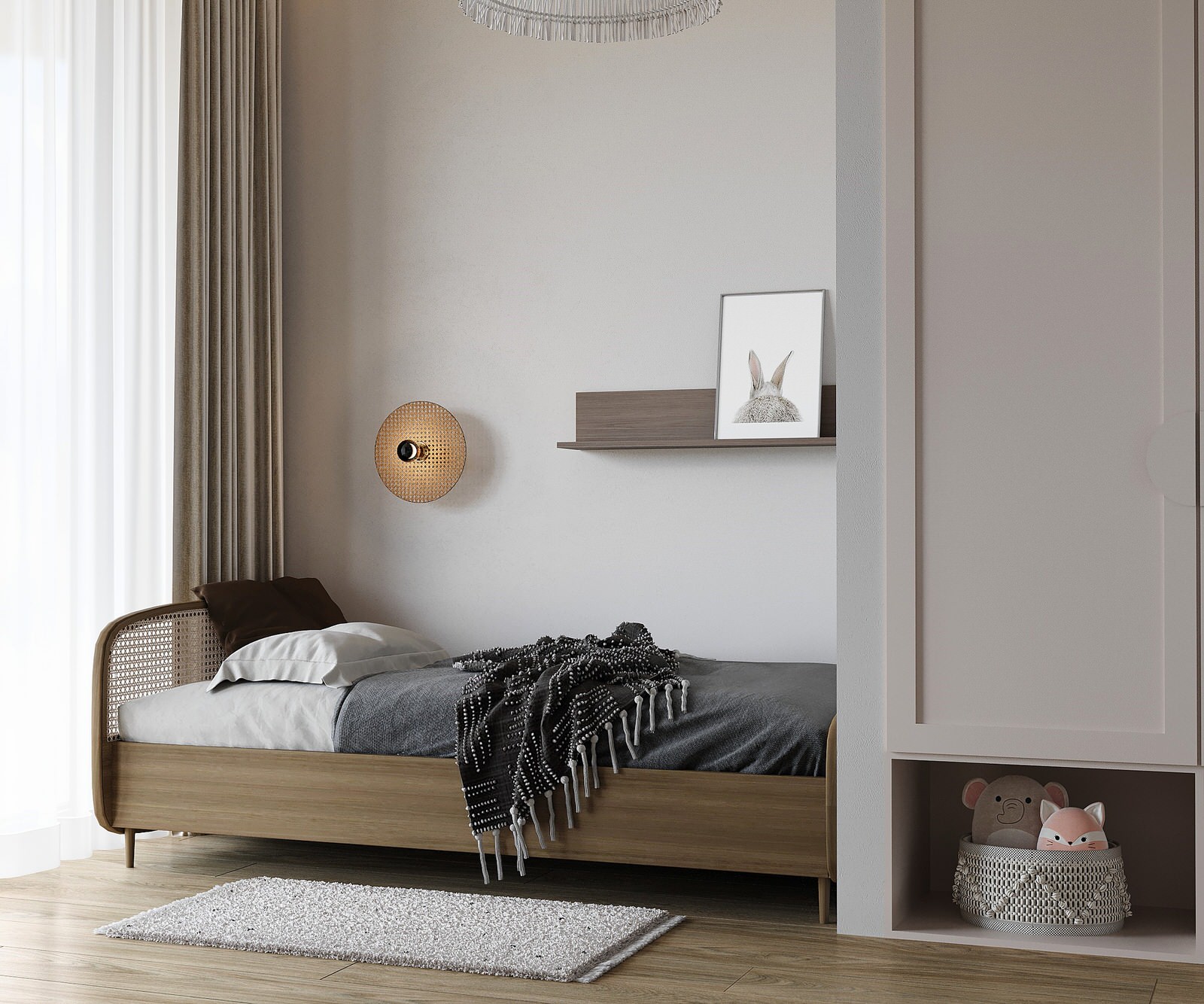 Евродвушка в жк Ilove 78м2 минимализм с элементами ваби-саби