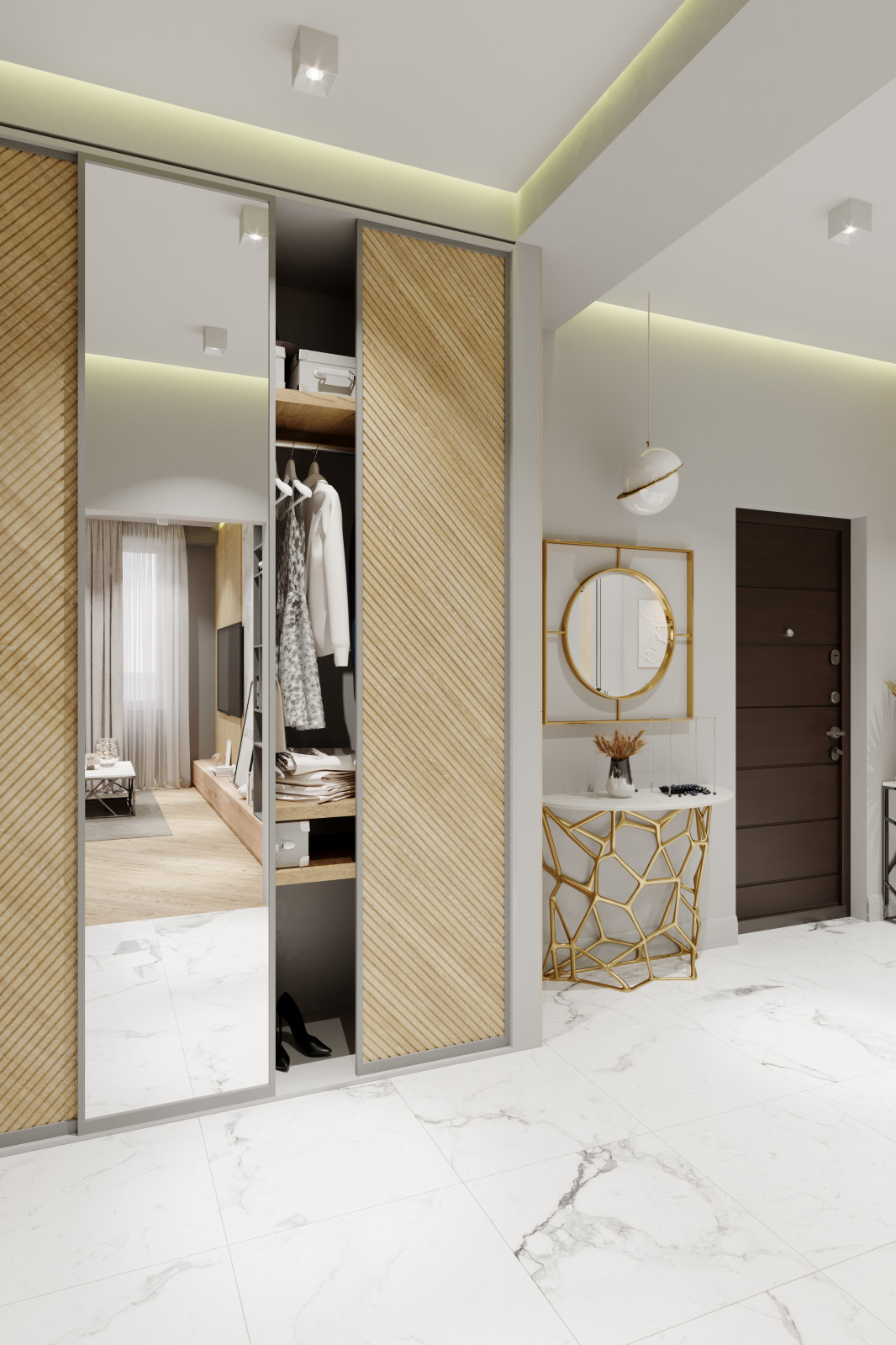 Дизайн интерьера квартиры 112 м2