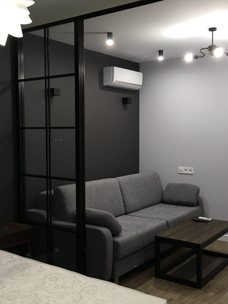 Зона отдыха в однокомнатной квартире