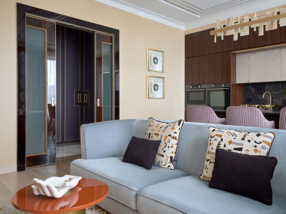 Дизайнерский ремонт квартиры в ЖК "Сердце Столицы"