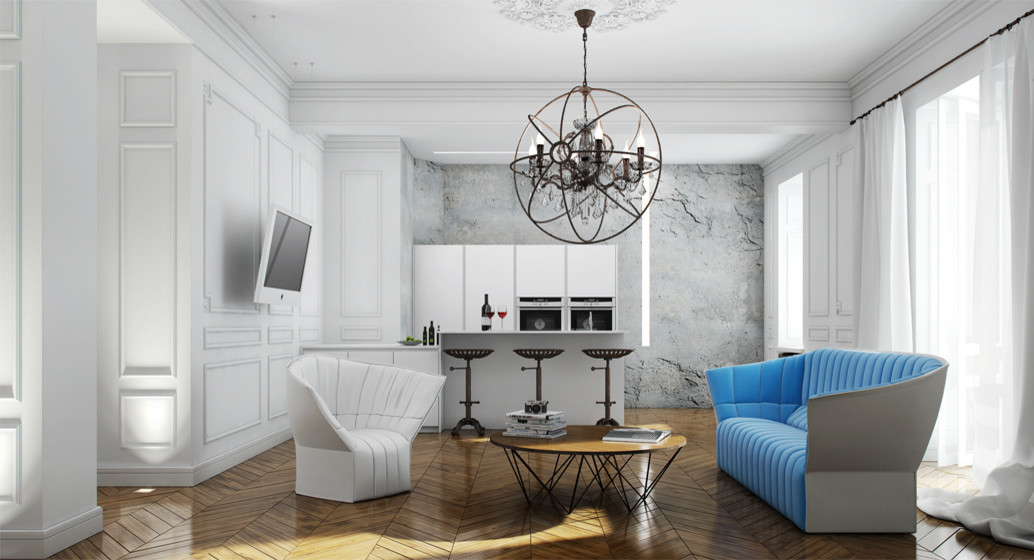 Дизайн квартиры в сталинской высотке