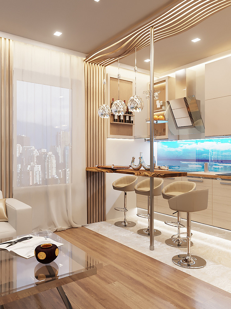 Современная квартира для большой семьи