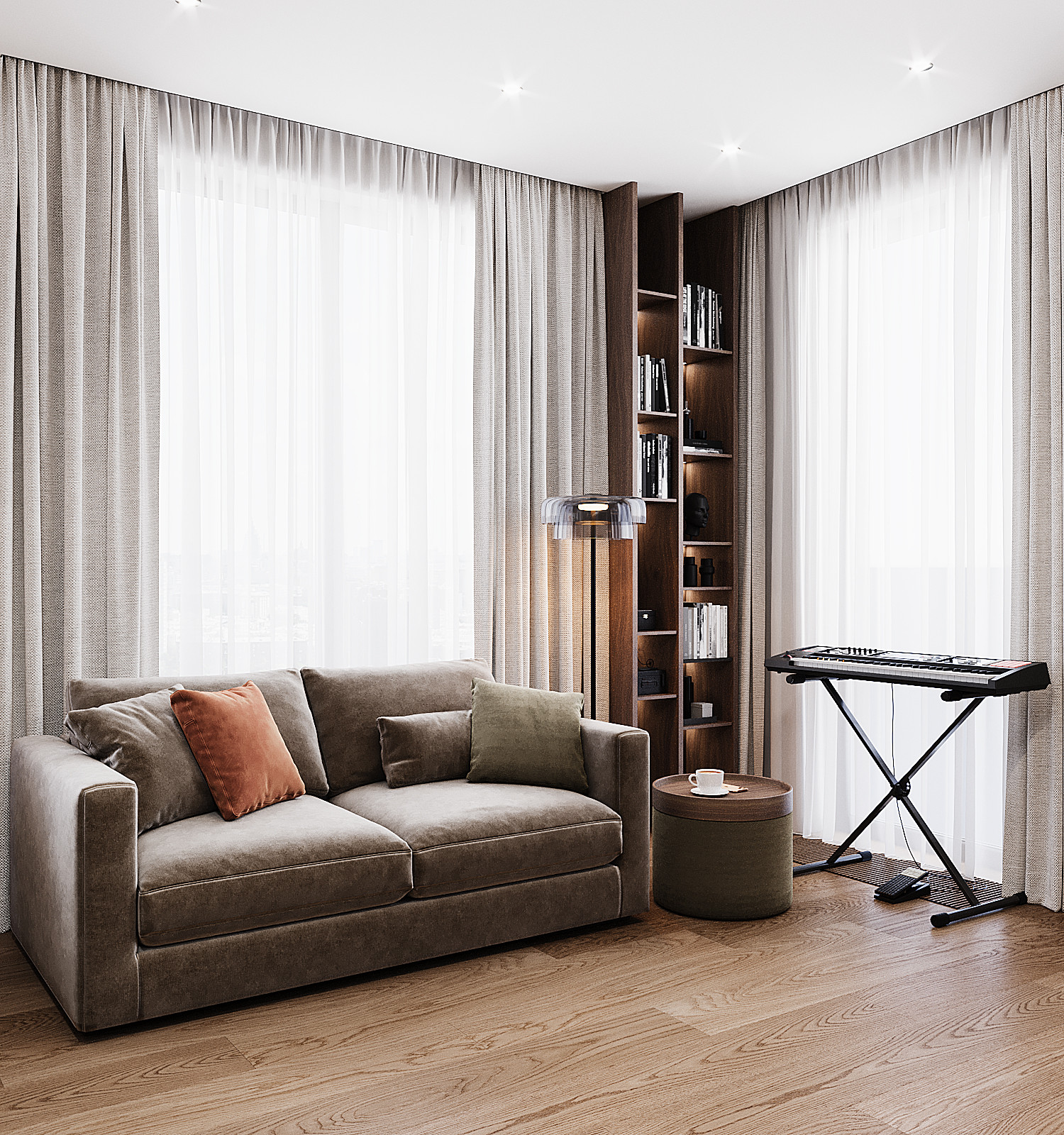 ЖК LEVEL Нагатинский, 1-к квартира 45 кв.м