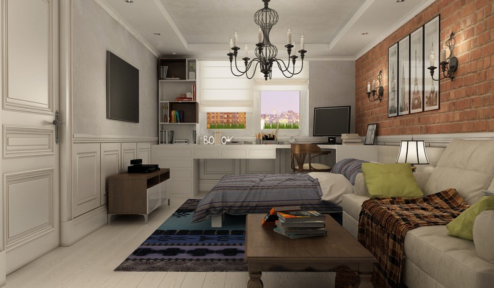 Спальня в стиле LOFT