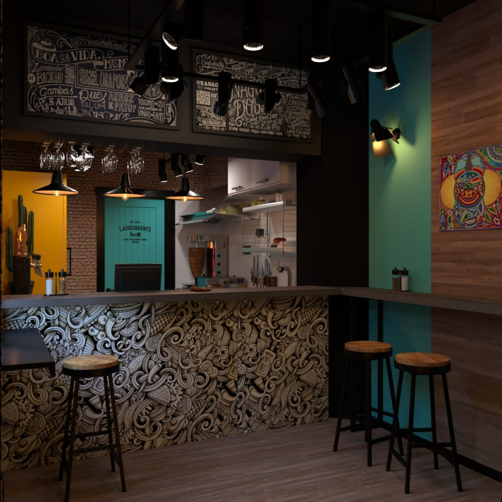 Бар в мексиканском стиле