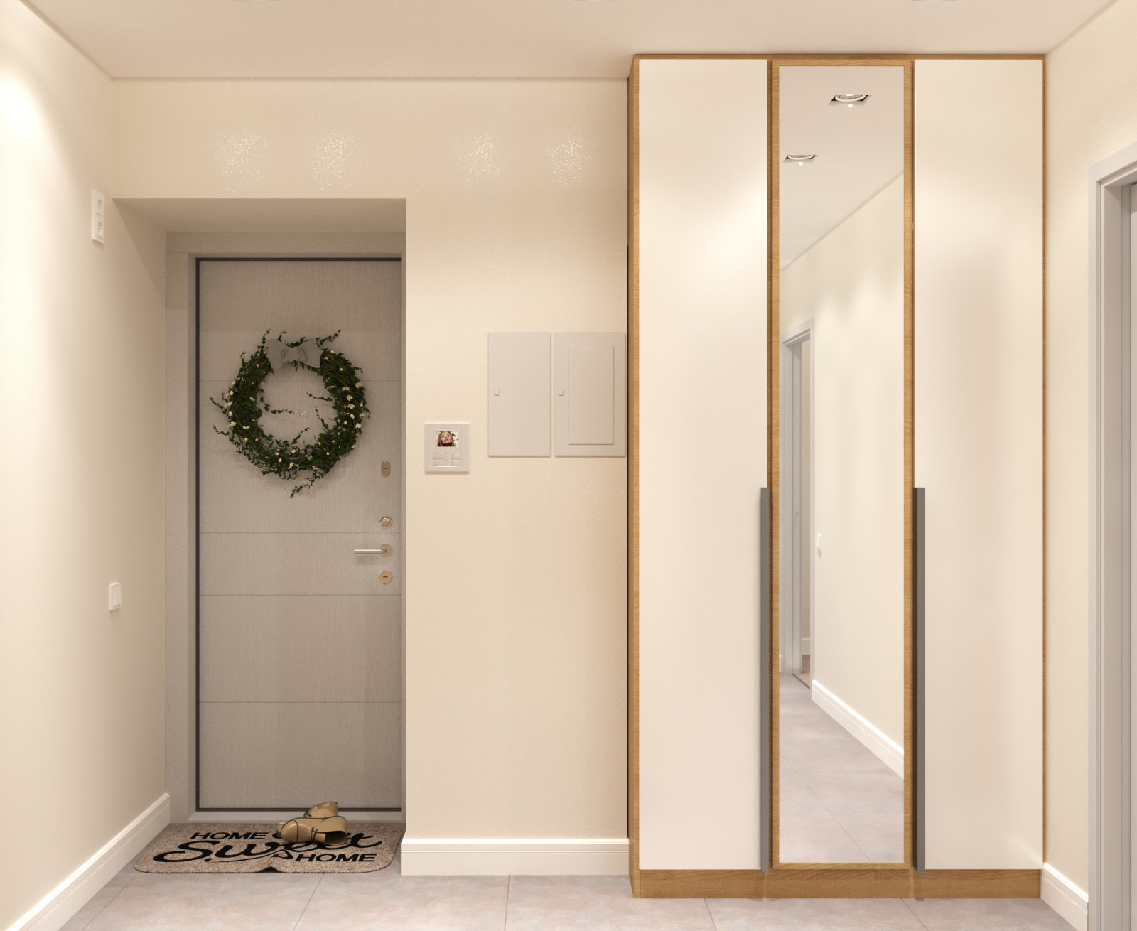 Ремонт в двухкомнатной квартире кирпичного дома