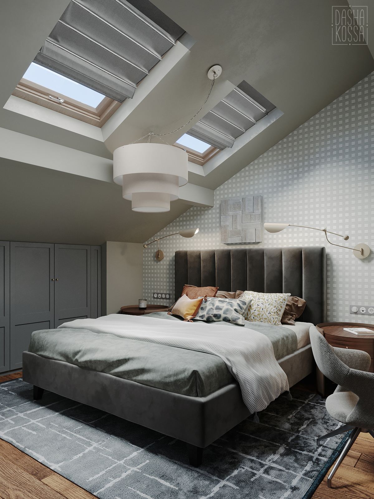 Двухуровневая квартира для загородной жизни в комфортных условиях