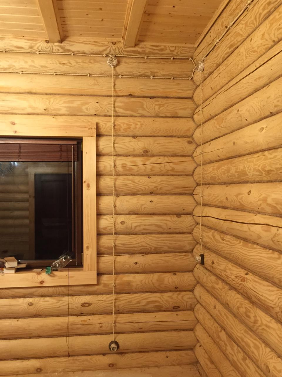 Монтаж электрики в ретро стиле