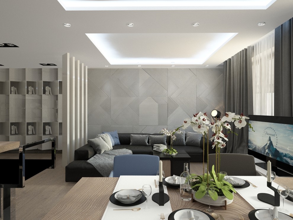 Обложка проекта: Квартира на Мичуринском проспекте