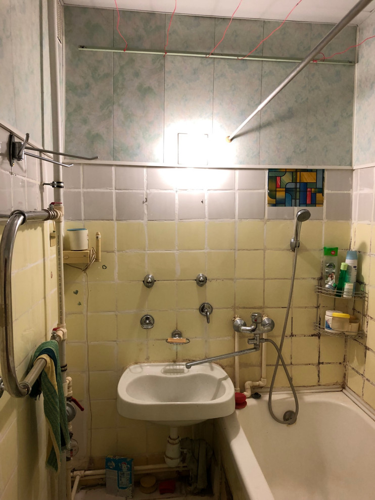 До и после: 5 санузлов в темных тонах