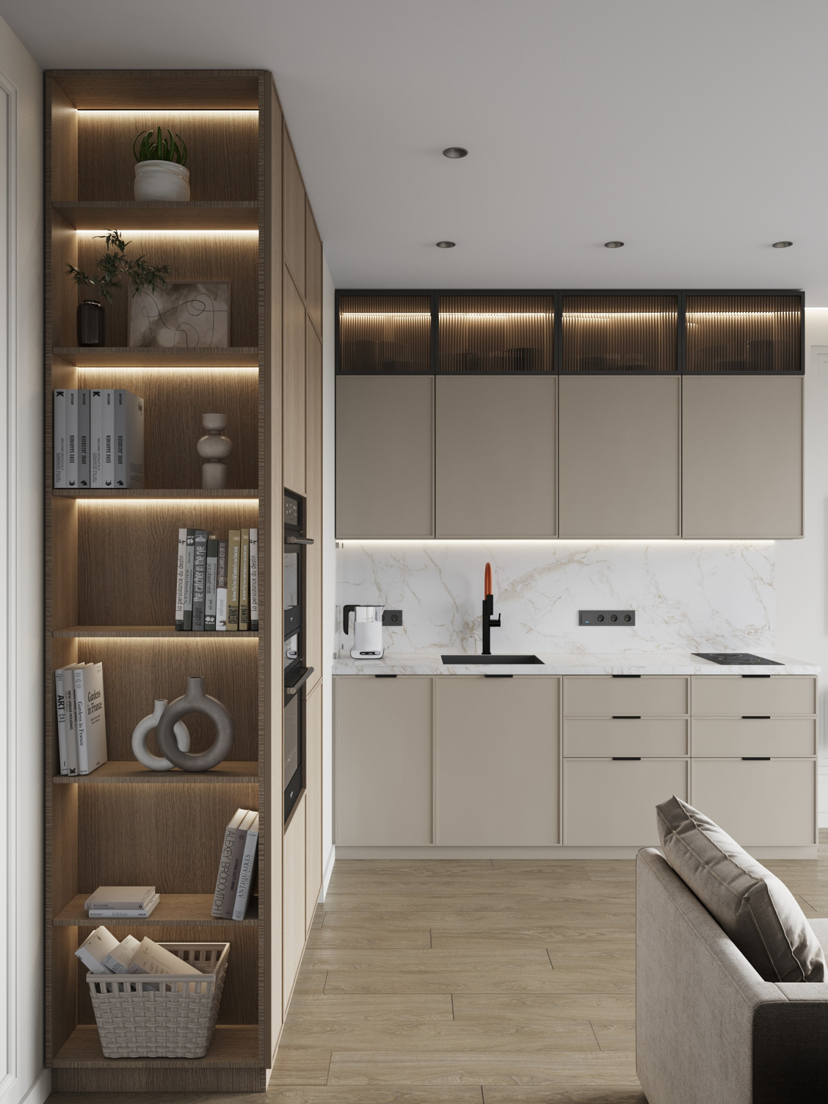 Студия в ЖК Метрополия.