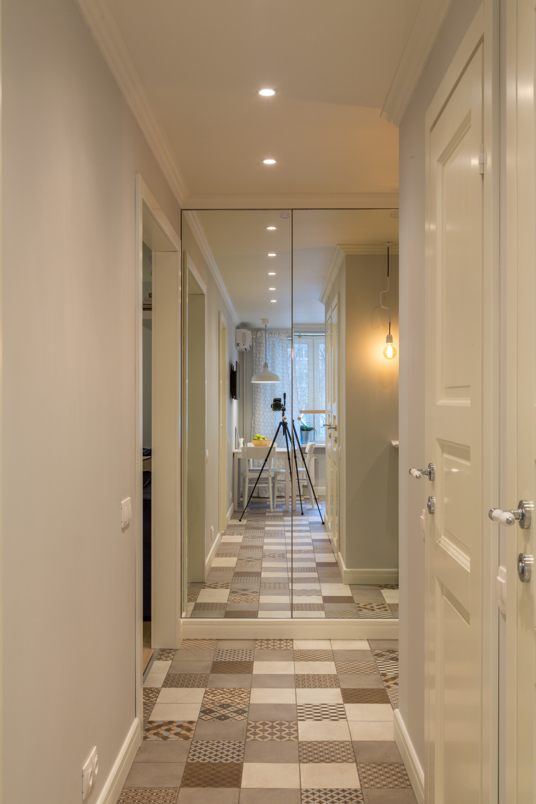 Трехкомнатная квартира в скандинавском стиле.