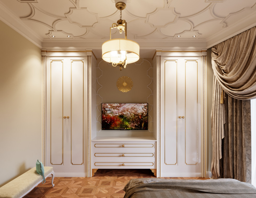 Обложка проекта: Визуализация спальни в ЖК Королевский Парк