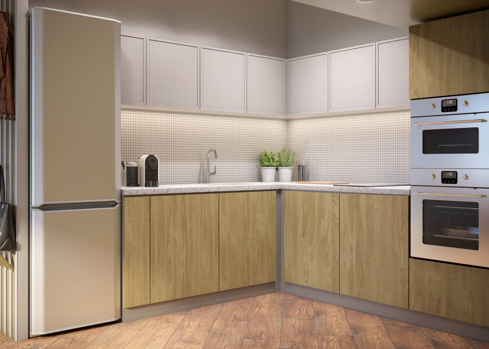 Левое крыло. Кухня