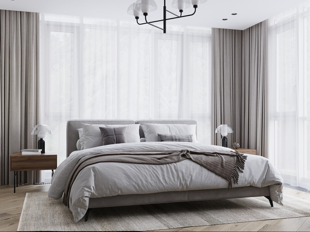 Обложка проекта: Спальня в загородном доме