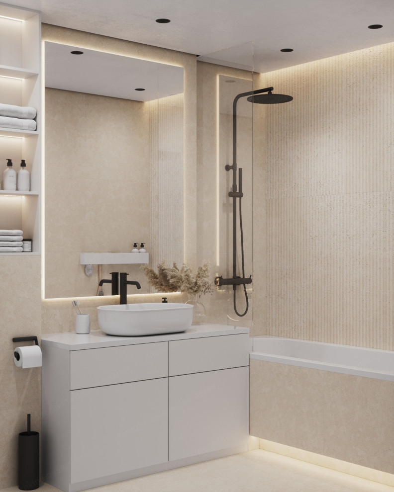 Дизайн проект 3 комнатной квартиры - Красногорск