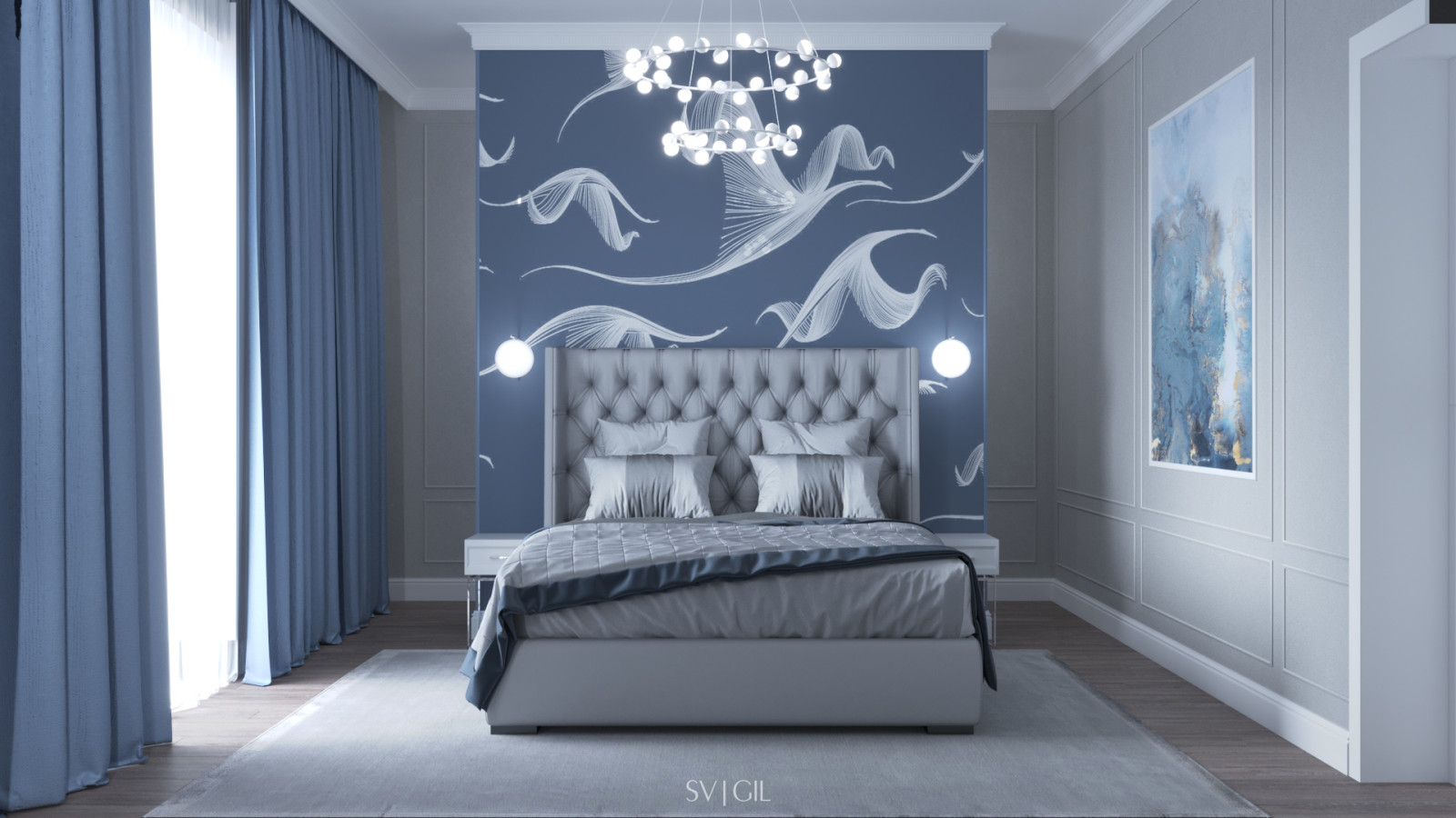 Современный интерьер коттеджа