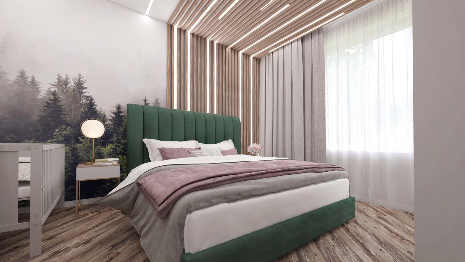 Спальня с изюминкой