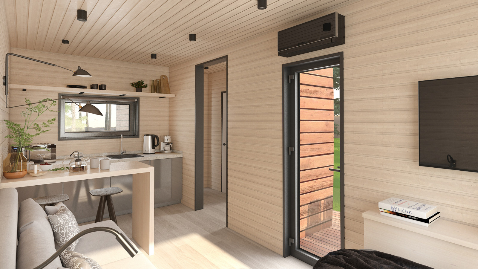 Дачный дом с сауной