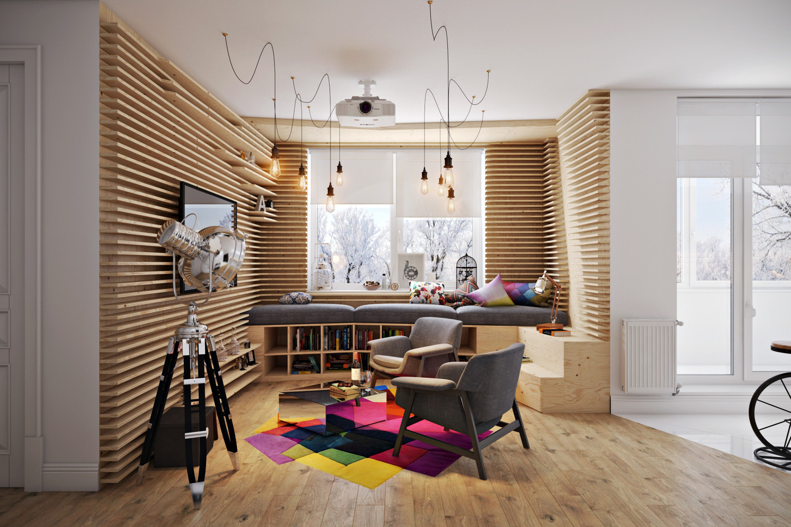 Обложка проекта: Проект квартиры в городе-парке «Переделкино Ближнее»