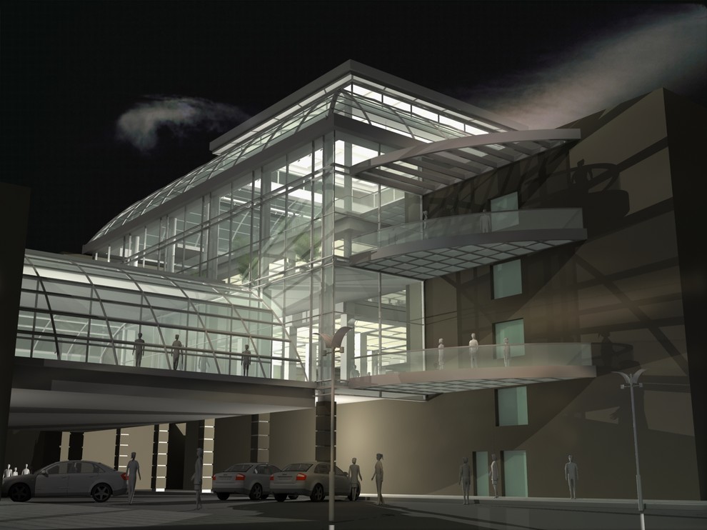 Обложка проекта: Выставочный центр. Реконструкция