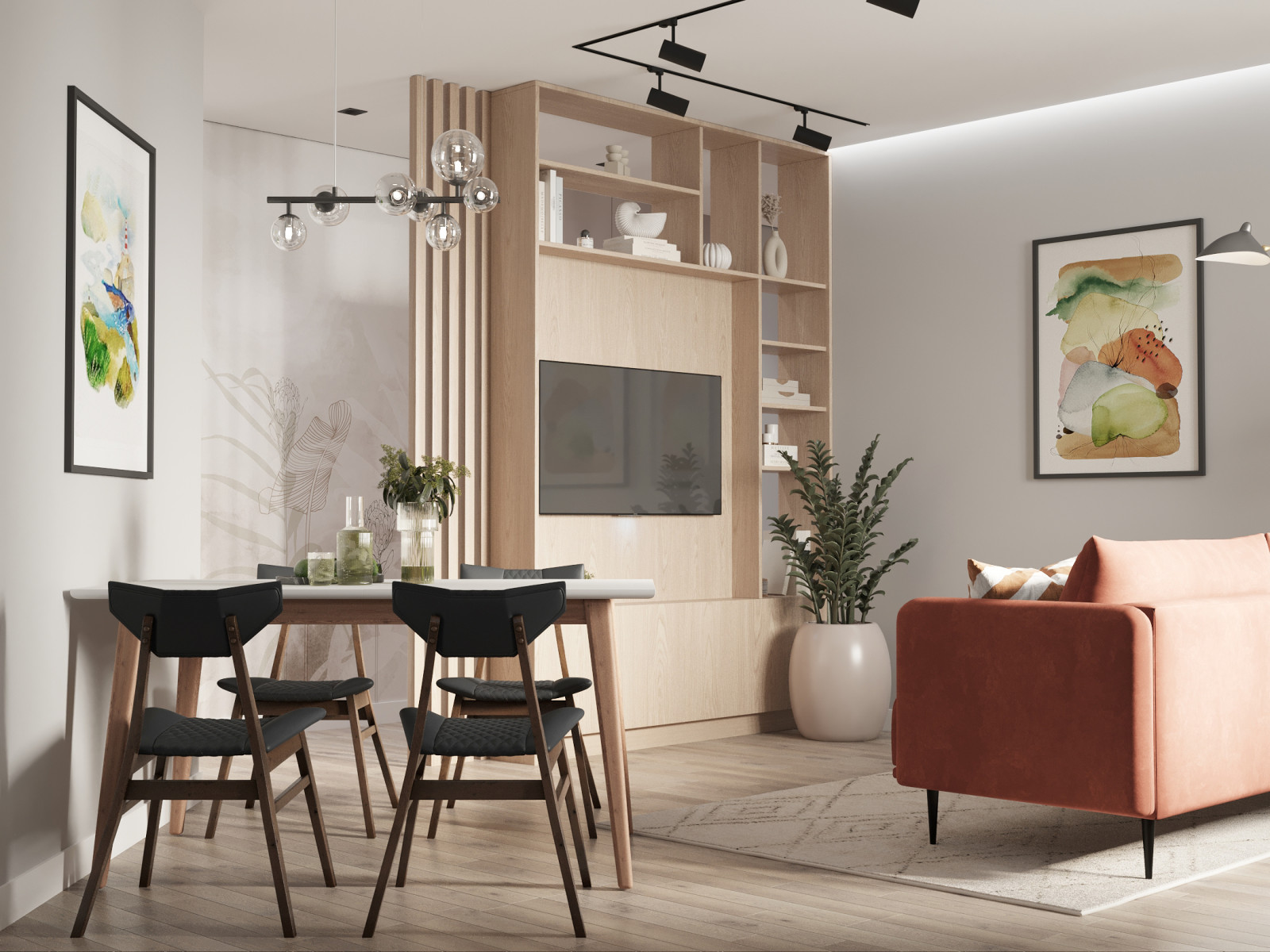 Обложка проекта: Кухня- гостиная. Проект #tmdesign_Высота