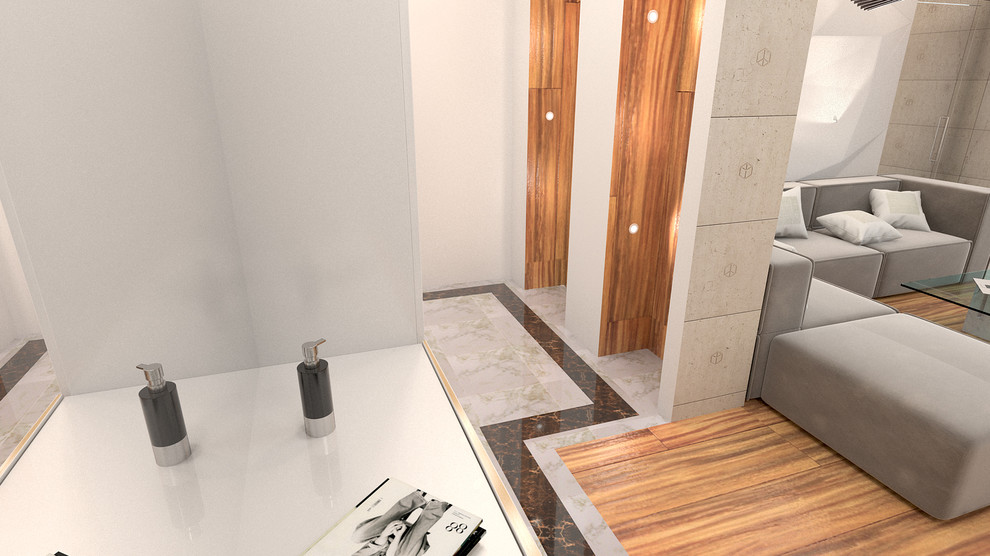 Дизайн-проект квартиры в стиле минимализм ЖК «Новый Оккервиль»