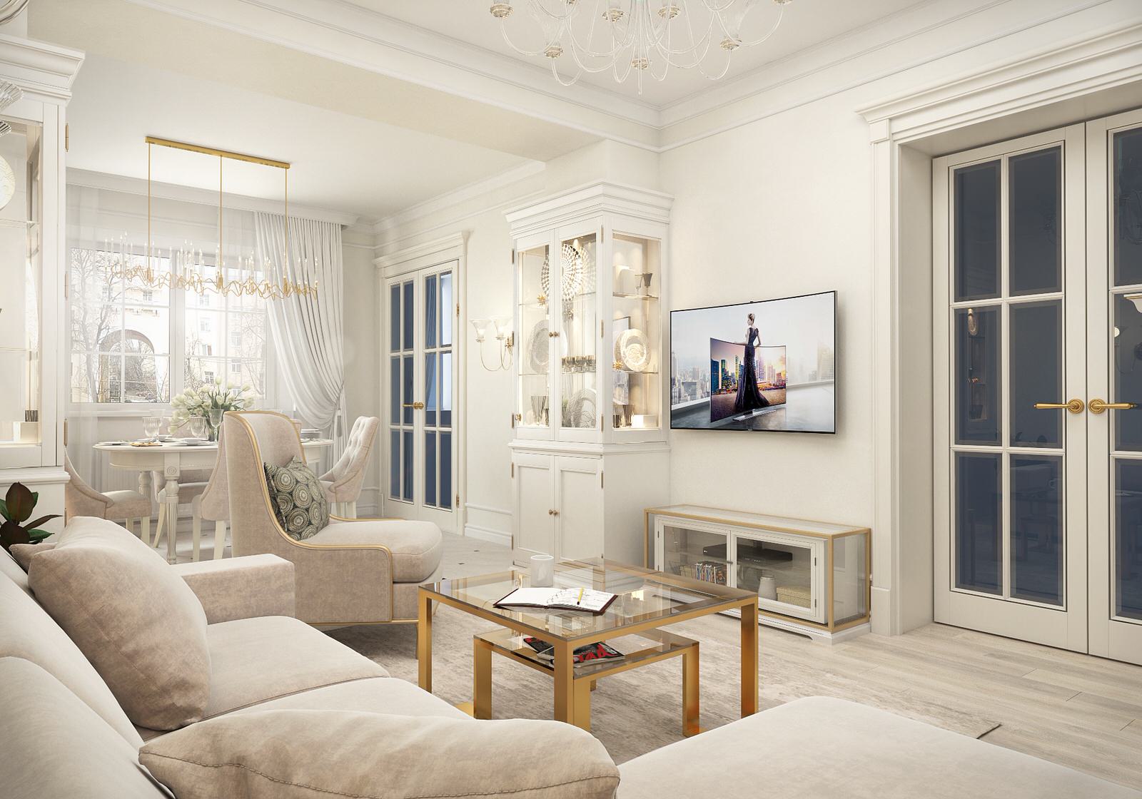 Дизайн-проект четырех-комнатной квартиры