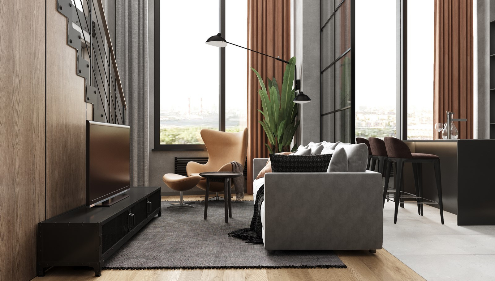 Дизайн квартиры в ЖК «Счастье на Пресне»