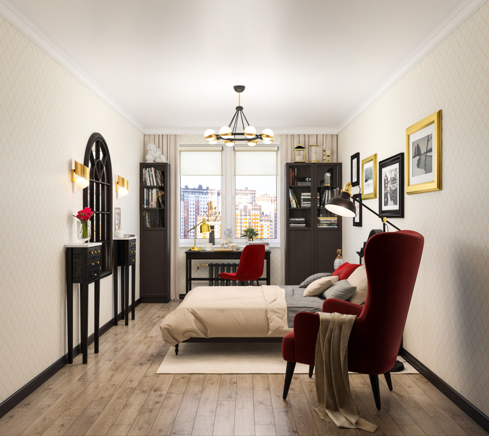 Обложка проекта: Визуализация спальни