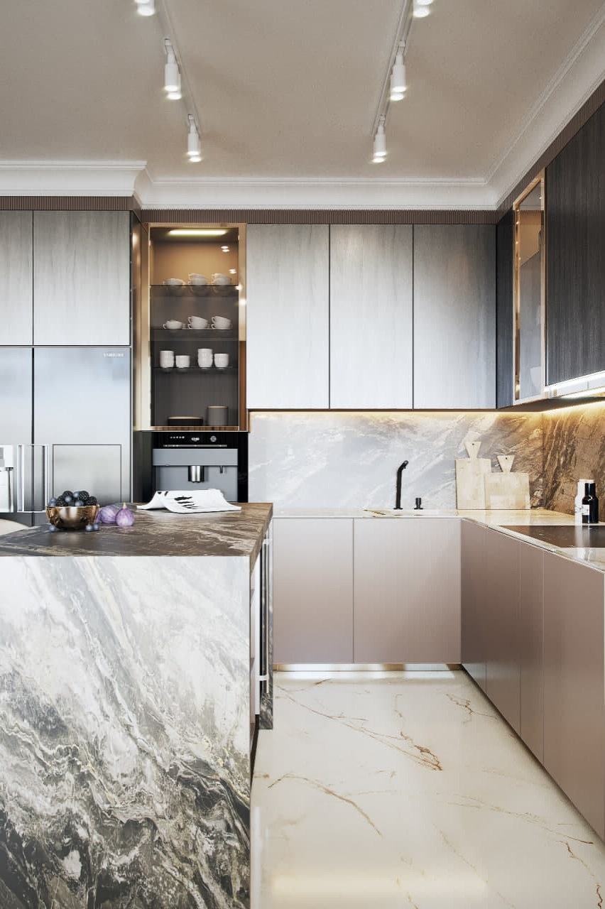ЖК Метрополия, 3 комнаты, 111 м²
