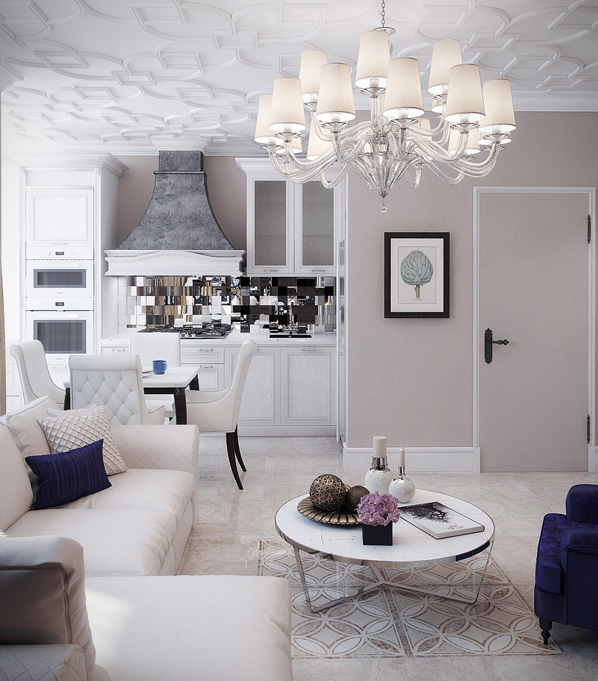 Обложка проекта: Квартира в классическом стиле