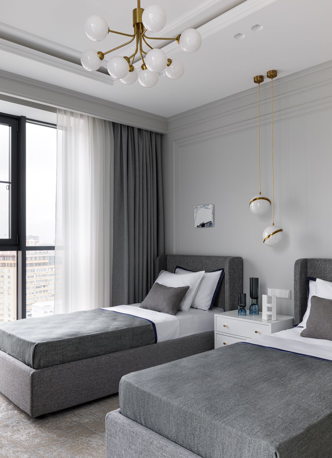 Дизайн-проект квартиры 139 м2 в ЖК "Spires"