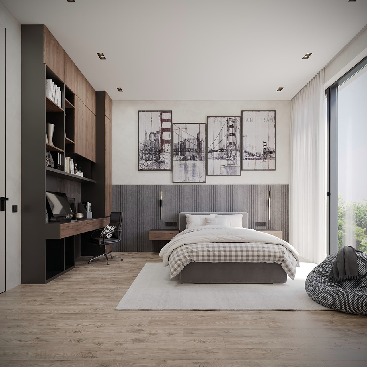 Обложка проекта: "White Birch", дизайн интерьера дома