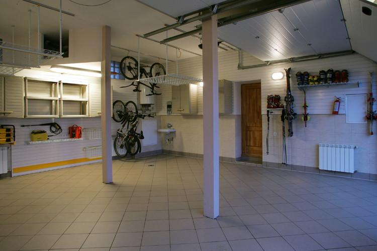 Гаражи, обустроенные системой GarageTek