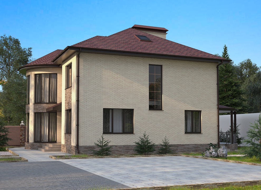 Двухэтажный жилой дом