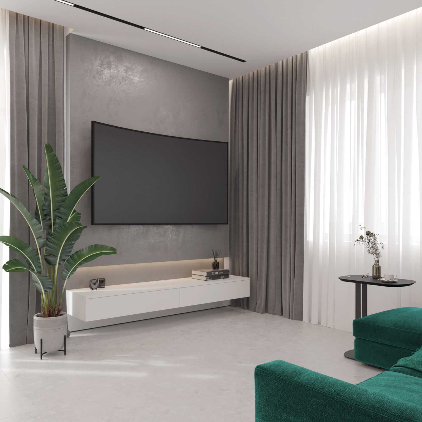 Дизайн-проект загородного дома 100 кв.м.