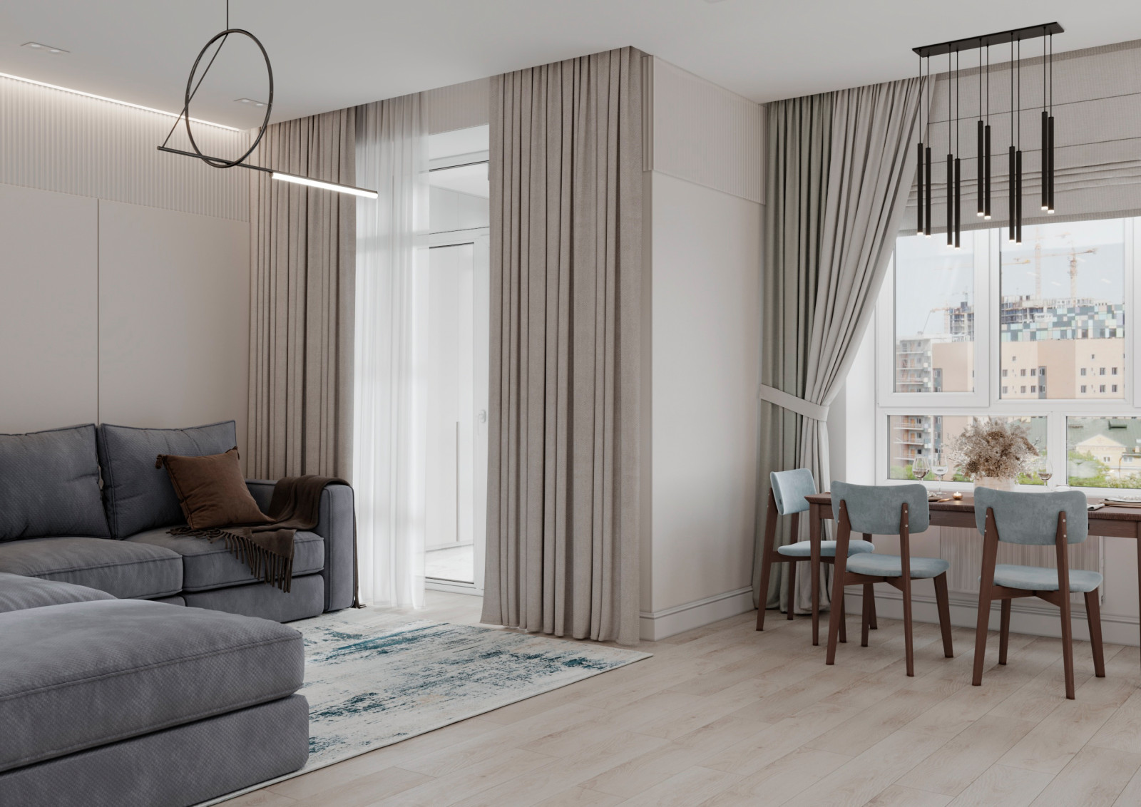 ЖК "Атмосфера в центре", 76м2