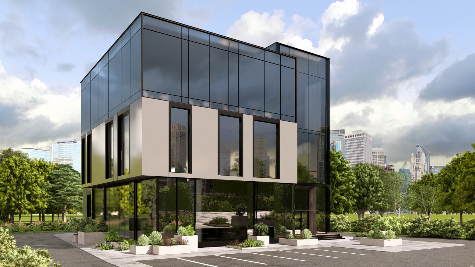 Обложка проекта: ТЦ расположенный в московской области, одинцовского района.