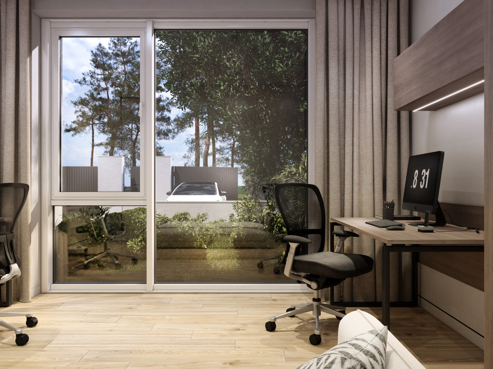 Интерьер дома 70 кв.м.