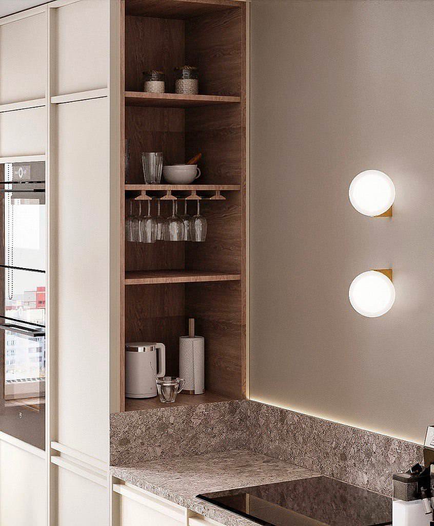 Минималистичная квартира в стиле джапанди, 100 м2